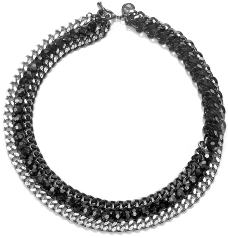 Black-Threaded-Curb-Chain-Toggle-Necklace-CH12N48MP
